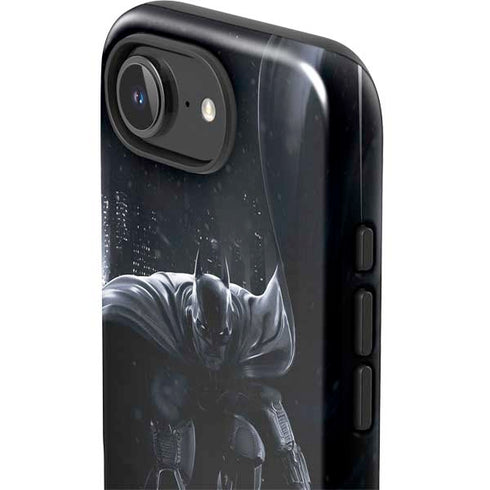 DC Comics Arkham Origins Batman In action pose iPhone 16e Impact Case