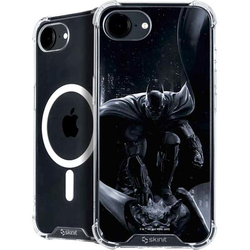 DC Comics Arkham Origins Batman In action pose iPhone 16e MagSafe Case