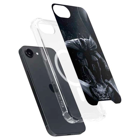 DC Comics Arkham Origins Batman In action pose iPhone 16e MagSafe Case