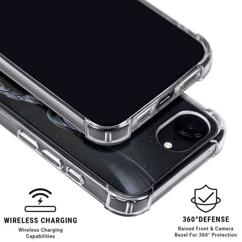 DC Comics Arkham Origins Batman In action pose iPhone 16e MagSafe Case