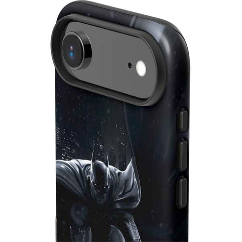 DC Comics Arkham Origins Batman In action pose iPhone 17 Air Impact Case