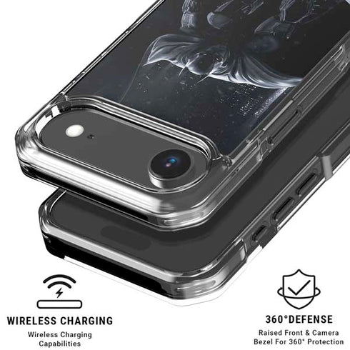 DC Comics Arkham Origins Batman In action pose iPhone 17 Air MagSafe Case