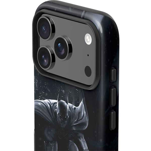 DC Comics Arkham Origins Batman In action pose iPhone 17 Pro Impact Case