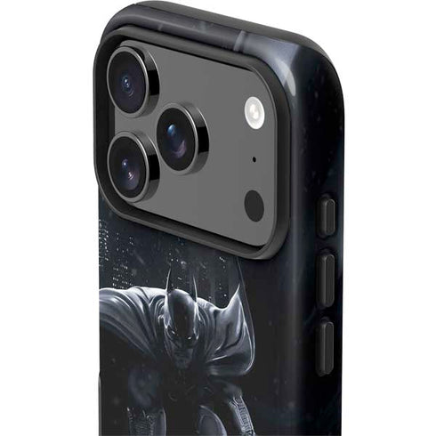 DC Comics Arkham Origins Batman In action pose iPhone 17 Pro Max Impact Case