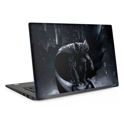 DC Comics Arkham Origins Batman In action pose Dell Latitude Skin