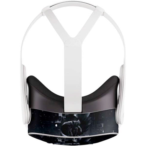 DC Comics Arkham Origins Batman In action pose Meta Quest 3S Skin