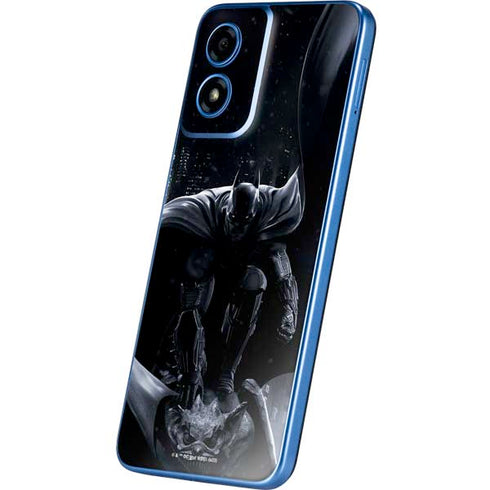 DC Comics Arkham Origins Batman In action pose Moto G Play 4G (2024) Skin