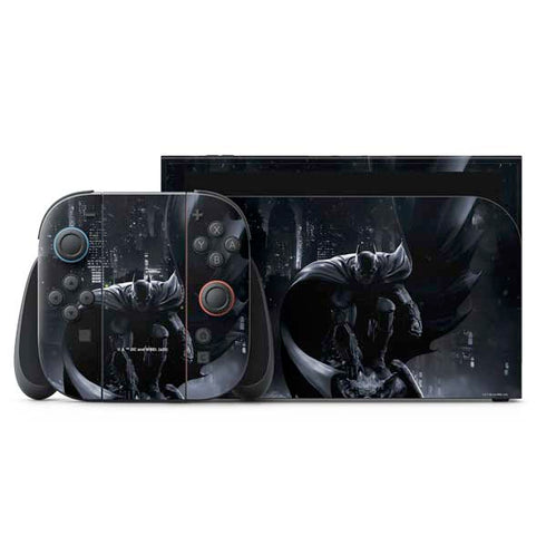 DC Comics Arkham Origins Batman In action pose Nintendo Skins