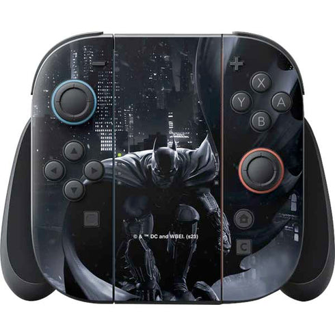 DC Comics Arkham Origins Batman In action pose Nintendo Skins