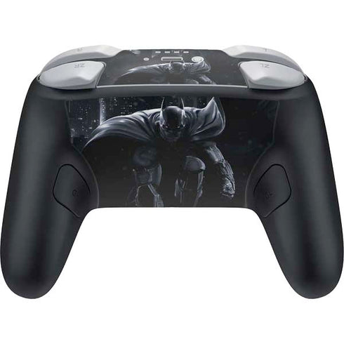 DC Comics Arkham Origins Batman In action pose Nintendo Switch 2 (2025) Pro Controller Skin