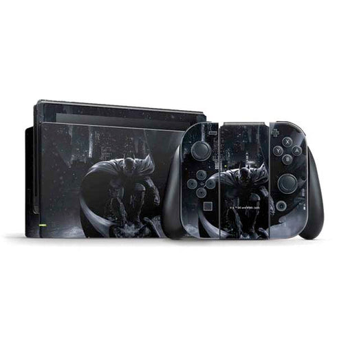 DC Comics Arkham Origins Batman In action pose Nintendo Skins