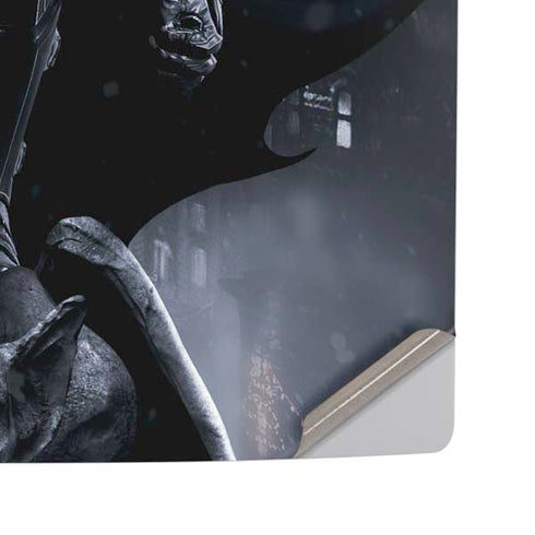 DC Comics Arkham Origins Batman In action pose PS5 Pro Disk Console Skin