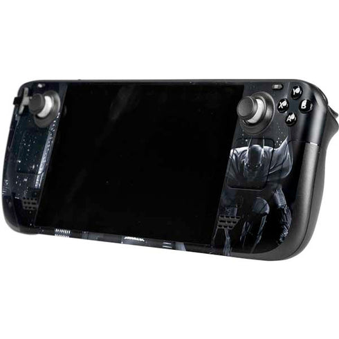 DC Comics Arkham Origins Batman In action pose Steam Deck Handheld Gaming Computer OLED Skin