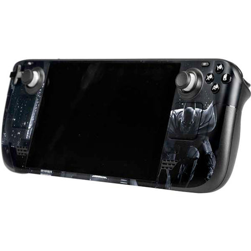 DC Comics Arkham Origins Batman In action pose Steam Deck Handheld Gaming Computer Skin