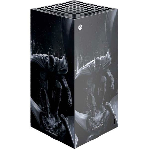 DC Comics Arkham Origins Batman In action pose XBox Series X Digital Edition Console Skin