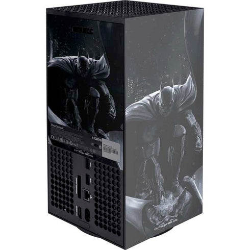 DC Comics Arkham Origins Batman In action pose XBox Series X Digital Edition Console Skin