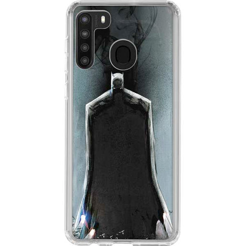 DC Comics Batman Black Mirror Cover #1 Galaxy A21 Clear Case