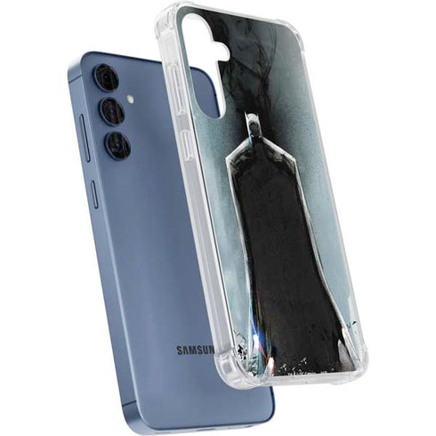 DC Comics Batman Black Mirror Cover #1 Galaxy A55 5G Clear Case