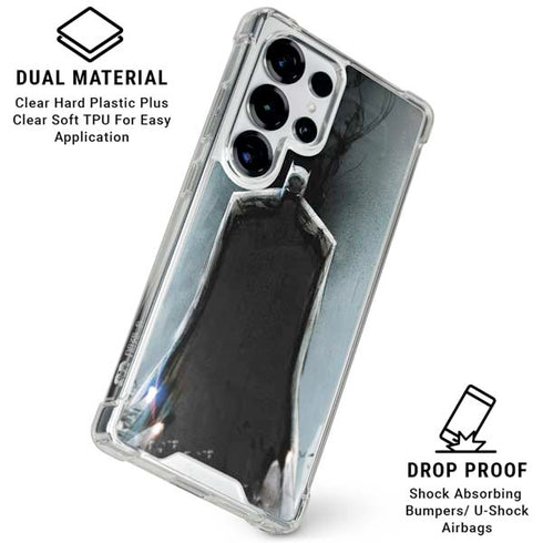 DC Comics Batman Black Mirror Cover #1 Galaxy S25 Ultra Clear Case