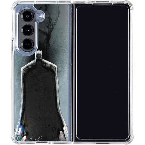 DC Comics Batman Black Mirror Cover #1 Galaxy Z Fold5 5G Clear Case