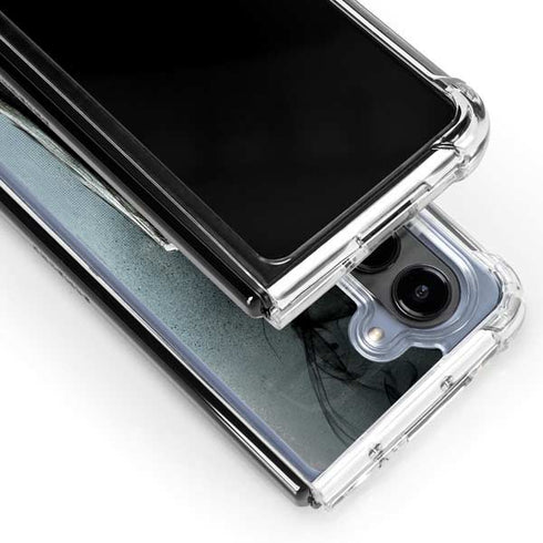 DC Comics Batman Black Mirror Cover #1 Galaxy Z Fold5 5G Clear Case