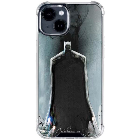 DC Comics Batman Black Mirror Cover #1 iPhone 15 Clear Case