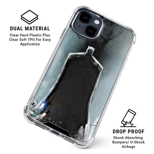 DC Comics Batman Black Mirror Cover #1 iPhone 15 Clear Case