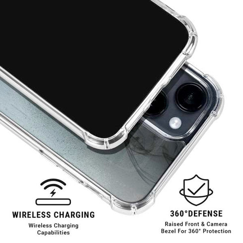 DC Comics Batman Black Mirror Cover #1 iPhone 15 Clear Case