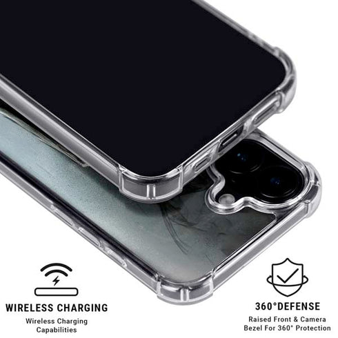 DC Comics Batman Black Mirror Cover #1 iPhone 16 Clear Case