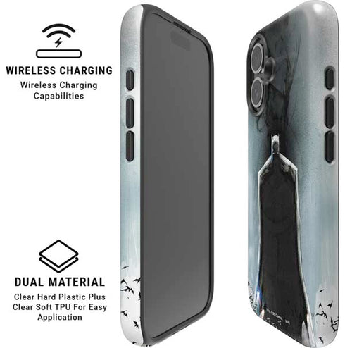 DC Comics Batman Black Mirror Cover #1 iPhone 16 Magsafe Impact Case