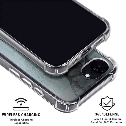 DC Comics Batman Black Mirror Cover #1 iPhone 16e Clear Case