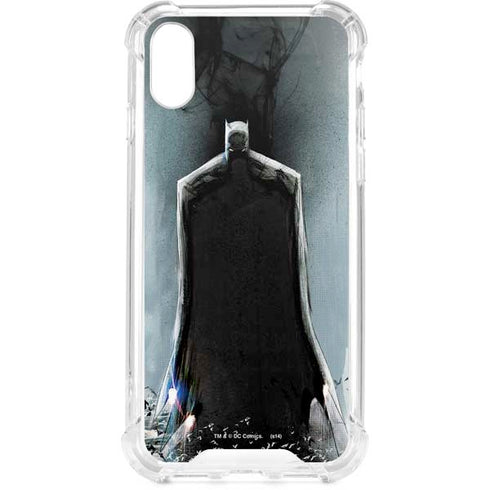 DC Comics Batman Black Mirror Cover #1 iPhone XS Clear Case
