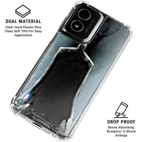 DC Comics Batman Black Mirror Cover #1 Moto G Power 5G (2024) Clear Case