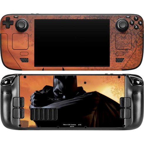 DC Comics Batman Begins Art Steam Deck Handheld Gaming Computer OLED Skin