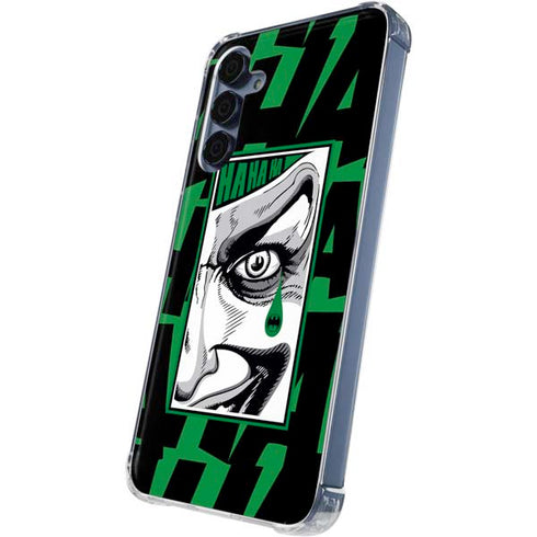 DC Comics The Joker Teardrop Card Galaxy A35 5G Clear Case