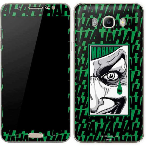 DC Comics The Joker Teardrop Card Galaxy J7 Skin