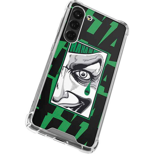 DC Comics The Joker Teardrop Card Galaxy S24 FE Clear Case