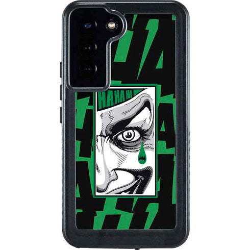 DC Comics The Joker Teardrop Card Galaxy S24 Plus Waterproof Case