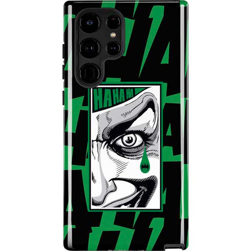 DC Comics The Joker Teardrop Card Galaxy S25 Ultra Impact Case