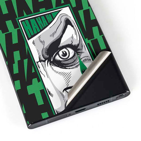 DC Comics The Joker Teardrop Card Galaxy S24 Ultra Skin