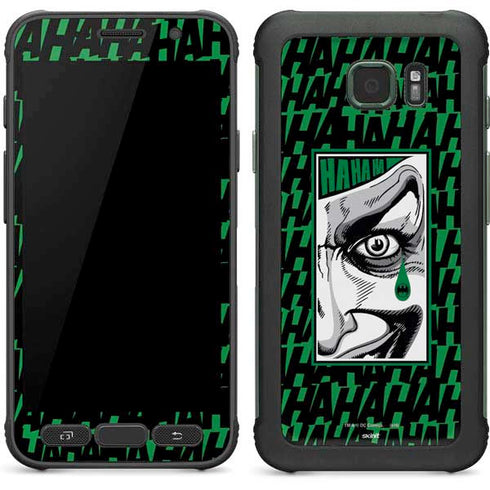 DC Comics The Joker Teardrop Card Galaxy S7 Active Skin