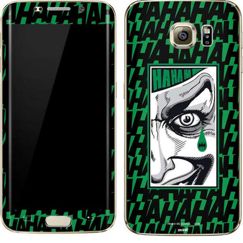 DC Comics The Joker Teardrop Card Galaxy S7 Edge Skin