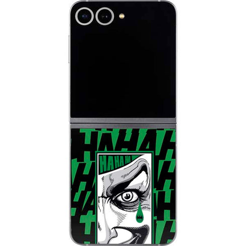 DC Comics The Joker Teardrop Card Galaxy Z Flip6 Skin