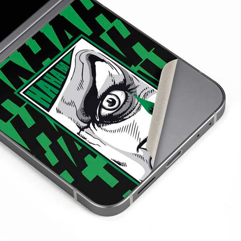 DC Comics The Joker Teardrop Card Galaxy Z Flip6 Skin