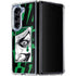 DC Comics The Joker Teardrop Card Galaxy Z Fold5 5G Clear Case