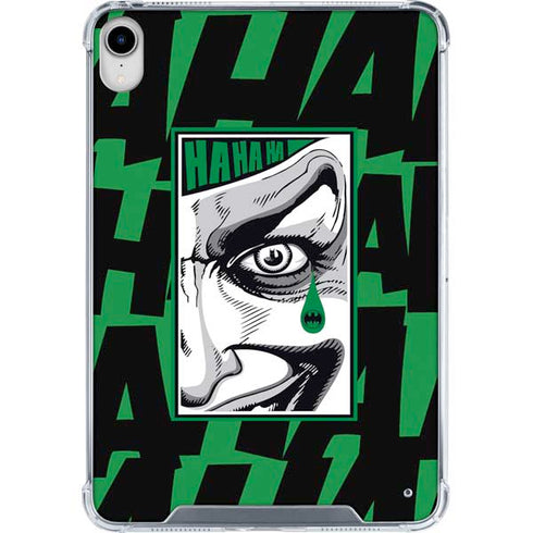 DC Comics The Joker Teardrop Card iPad 11th Gen (2025) Clear Case