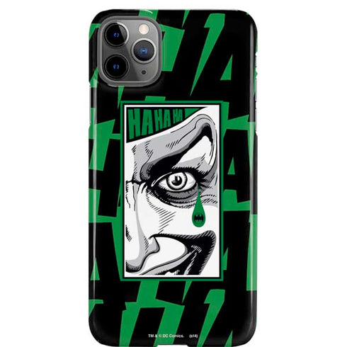 DC Comics The Joker Teardrop Card iPhone Cases