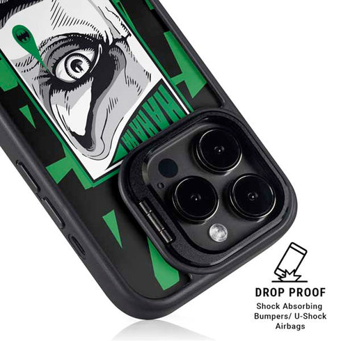 DC Comics The Joker Teardrop Card iPhone 14 Pro Max Kickstand Case