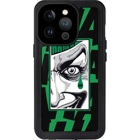 DC Comics The Joker Teardrop Card iPhone 15 Pro Waterproof Case