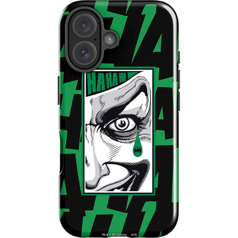 DC Comics The Joker Teardrop Card iPhone 16 Plus Impact Case